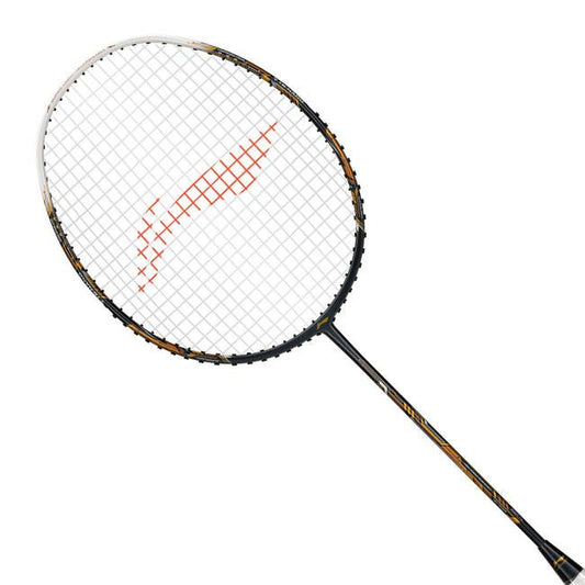 Li-Ning Air Force 77 - G3 Unstrung Badminton Racket | Dark Grey/White/Gold