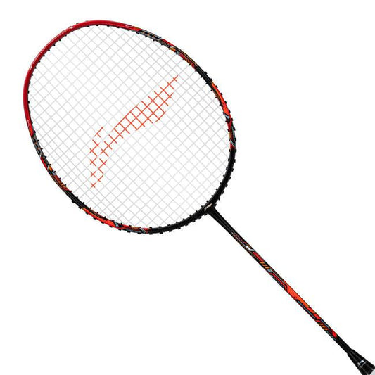 Li-Ning Air Force 77 - G3 Unstrung Badminton Racket | Black/Red/Orange