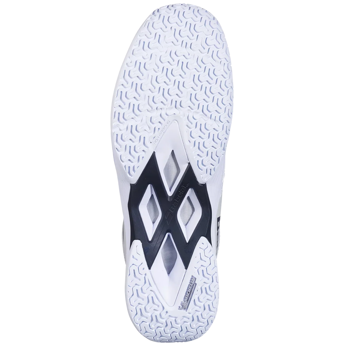 Babolat Shadow Team 2 Men Badminton Shoes White/White – Lightweight Indoor Court Shoes