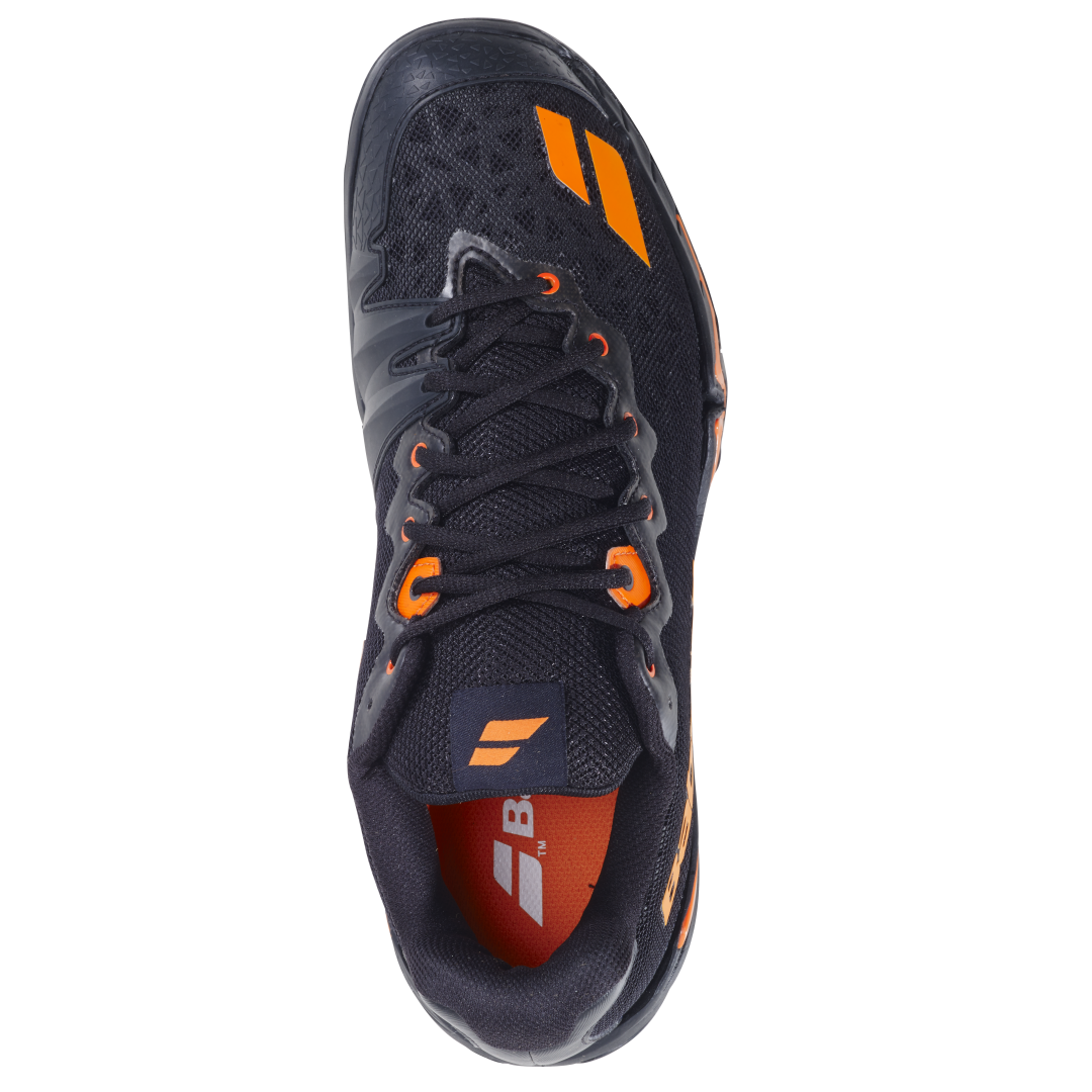 Babolat Shadow 4 Men’s Badminton Shoes Black/Orange – Professional Indoor Court Shoes