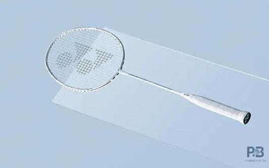 Yonex Nanoflare Nextage Badminton Racket | Medium Flex, Lightweight Power, White Grey