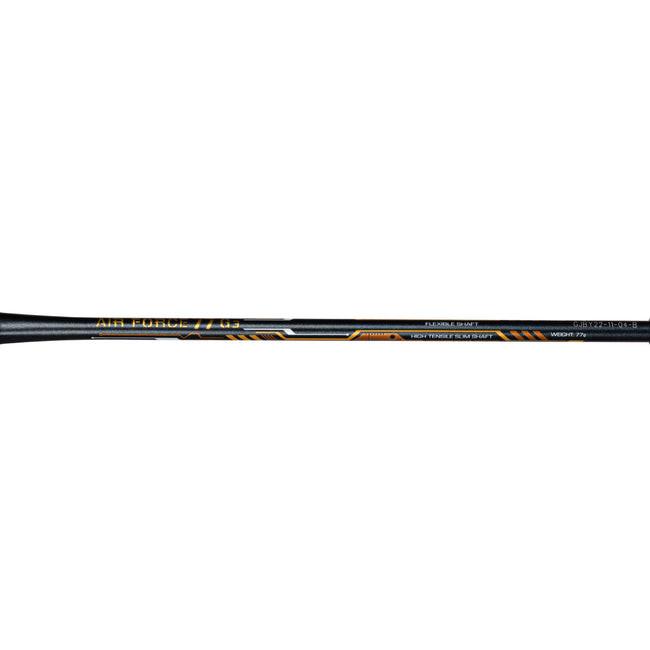 Li-Ning Air Force 77 - G3 Unstrung Badminton Racket | Dark Grey/White/Gold