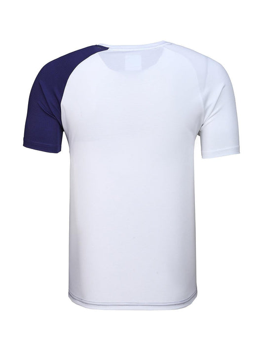 Yonex Badminton Tshirt Round Neck M 2993 - White Skipper Blue
