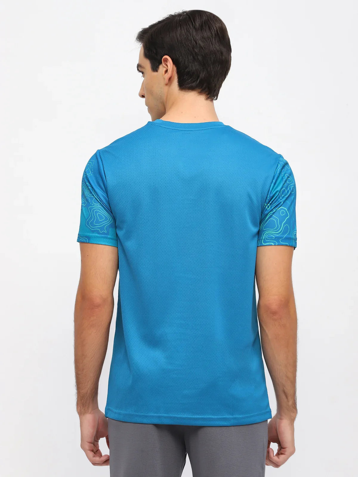 YONEX T Shirt Round Neck 2962 - Seaport – Premium Breathable Tee for Badminton & Tennis Players