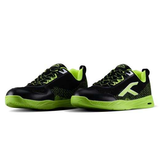 Hundred Court Flyer Badminton Shoe | BLACK/LIME