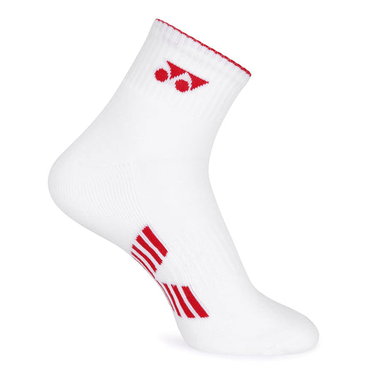 Yonex Socks M 2575T 3X1 - WHITE/LIGHT GRAY/NAVY
