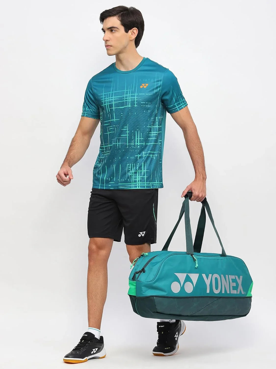 YONEX T-Shirt JR Polo 2968 - Teal Green – Classic Junior Polo for Young Badminton Stars