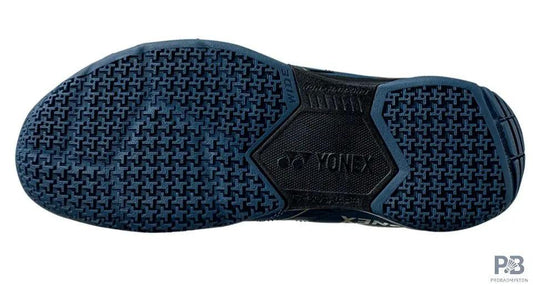 YONEX POWER CUSHION STRIDER FLOW WIDE Badminton Shoe (NAVY/ GOLD)