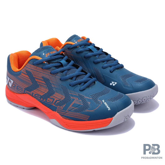 Yonex Precision 2 Badminton Shoes (MIDNIGHT TORQUISE / OXY FIRE )