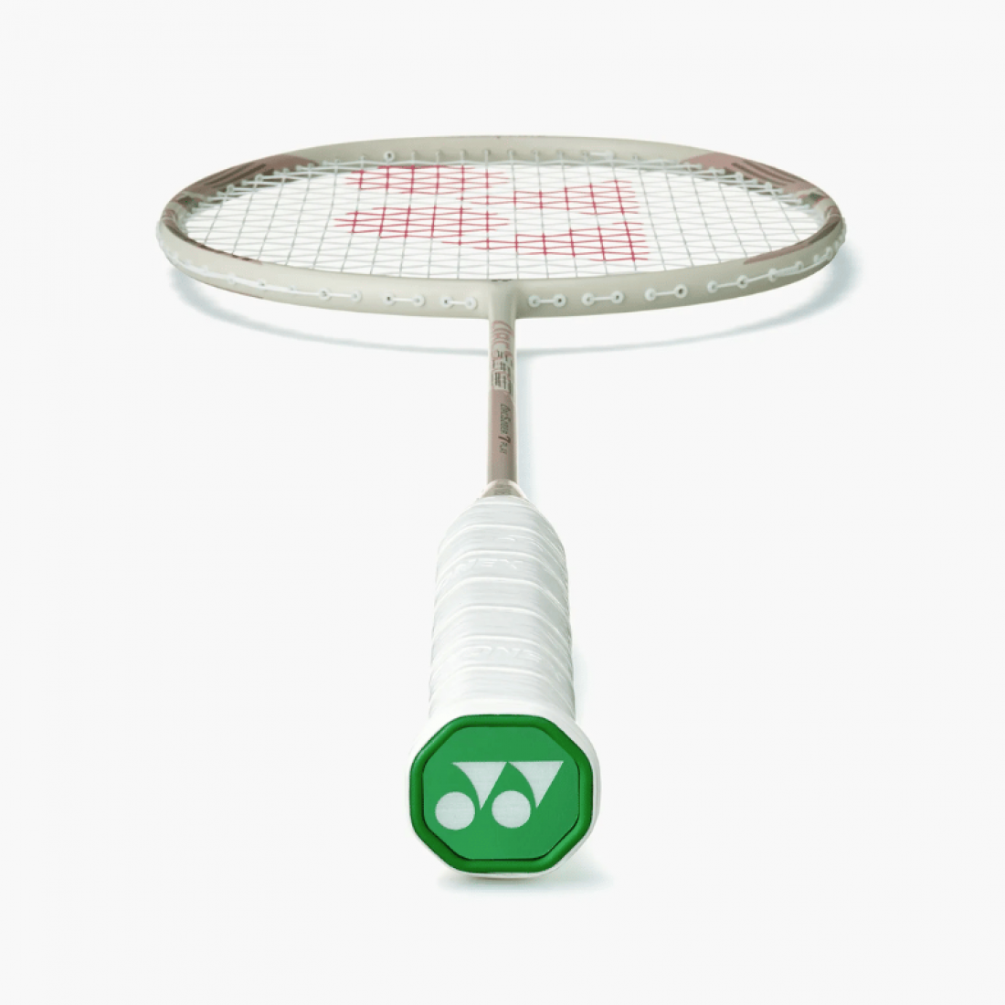 YONEX Arcsaber 7 Play Strung Graphite Badminton Racquet with Full Cover (Light Beige) | 4U, 83g