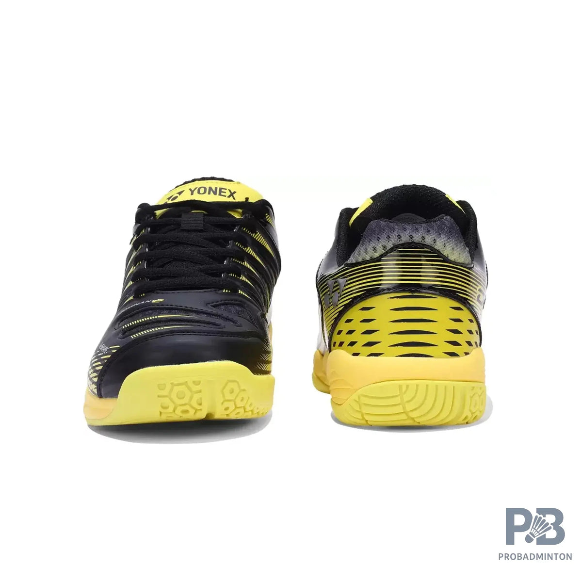 Yonex Tour Dominant 2 Mens Badminton Shoes (BLACK/NEON YELLOW)