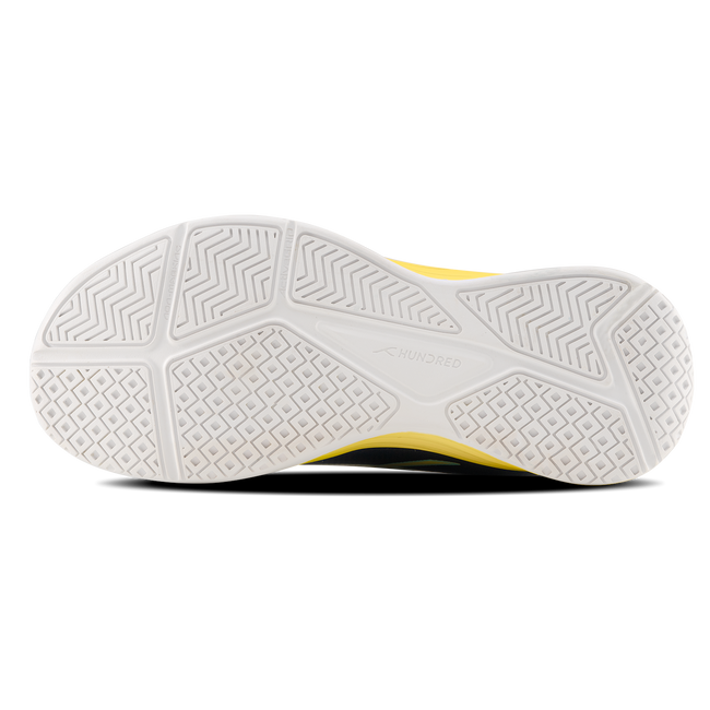 Hundred Court Champions Badminton Shoe | Navy/Yellow/Green