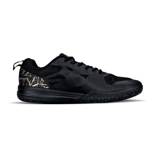 Hundred Blade Badminton Shoe | BLACK / GOLD