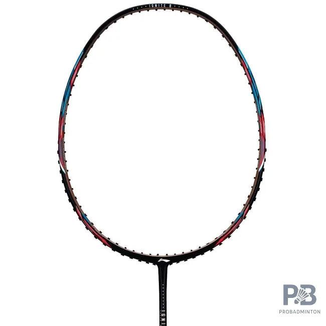 Li-Ning Ignite 8 Badminton Racket | Black Maple Red/Real Teal