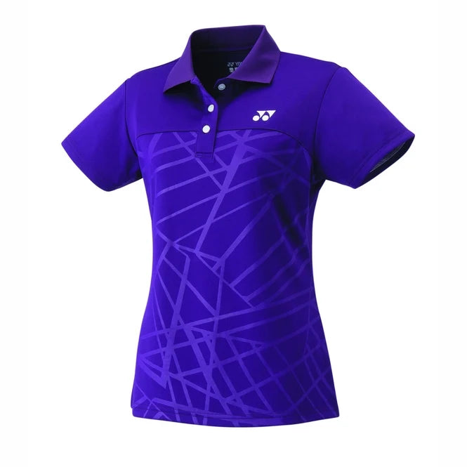 YONEX Women's T-Shirt Polo 20422EX - Midnight Purple – Classic Performance Polo for Active Women
