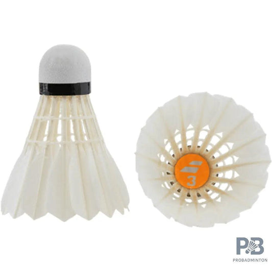 Babolat No. 3 Feather Cock Shuttlecock (Pack of 12) | Fast Speed