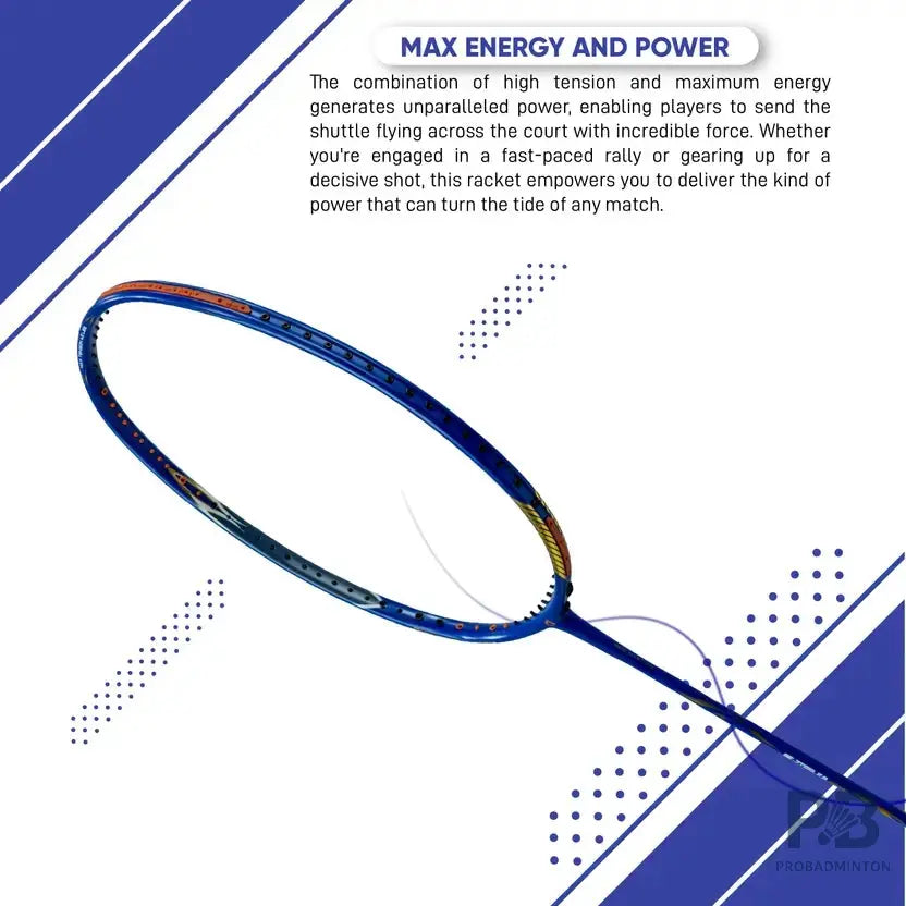 Apacs Z Ziggler Reborn Badminton Racket – 4U| Head Heavy | High Modulus Graphite