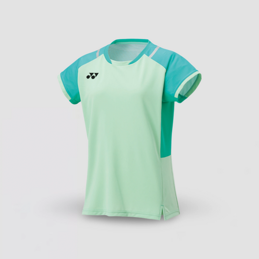 YONEX Women's Crewneck T-Shirt 20422EX - Peppermint – Fresh Performance Tee for Active Women