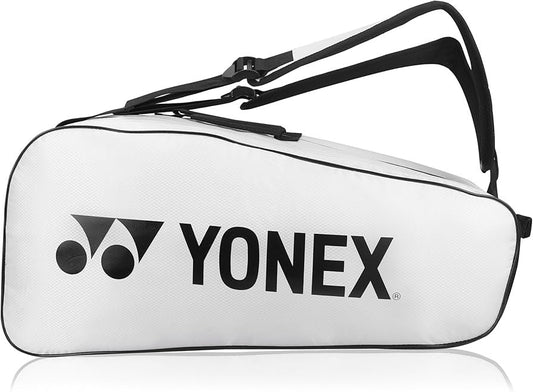 YONEX RACQUET BAG BT6 M1-Q014-624-0726 - White – Premium 6-Racket Badminton Bag for Players