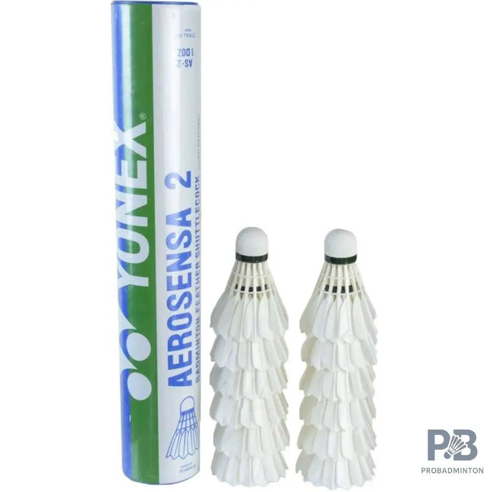 YONEX Aerosensa AS2 Feather Badminton Shuttlecock (Pack of 12)