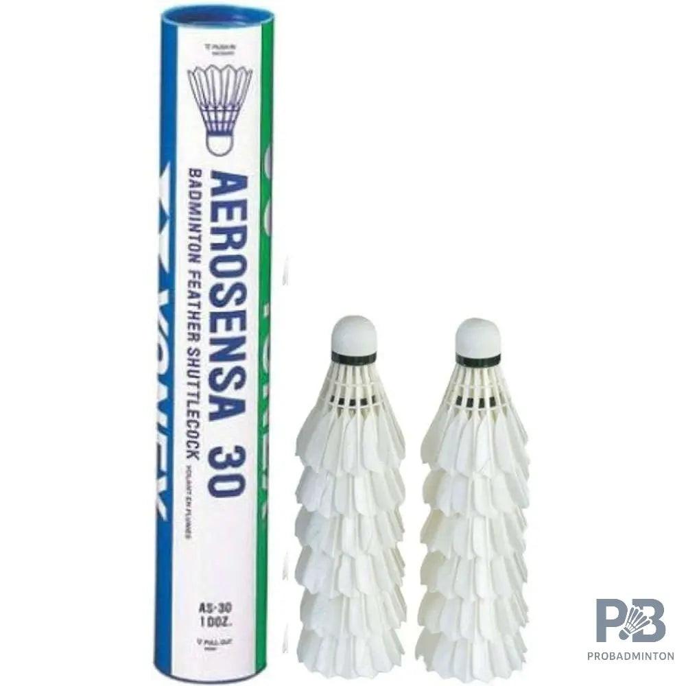 YONEX AS 30 Feather Shuttlecock (Pack of 12)