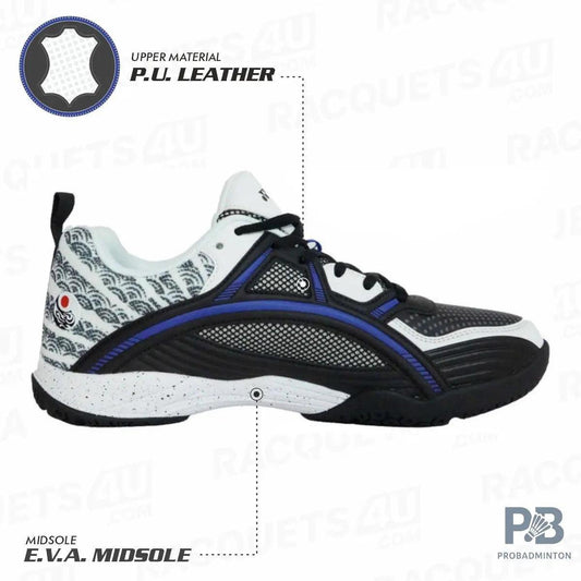 YONEX Tokyo Ultima Mens Badminton Shoes (WHITE/BLACK/ULTRAMARINE)