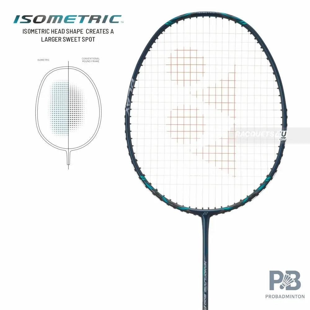 YONEX Nanoflare 800 Play Badminton Racket – Deep Green | 4U G5 | Fast Swing & Control