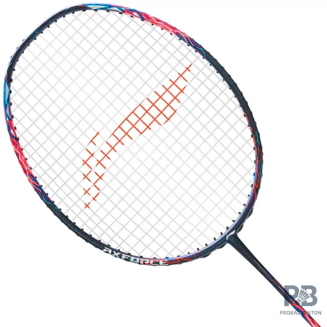 Li-Ning Axforce 90 Tiger Max Badminton Racket - 4U (83g) | Head Heavy | 30LBS Tension | Carbon Fiber | Pro Attacking Racket