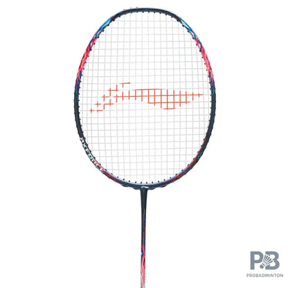 Li-Ning Axforce 90 Tiger Max Badminton Racket - 4U (83g) | Head Heavy | 30LBS Tension | Carbon Fiber | Pro Attacking Racket