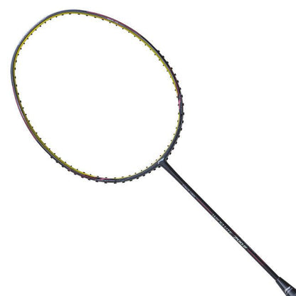 Li-Ning Wind Lite 700 II Unstrung Badminton Racquet | Dark Grey/Lime