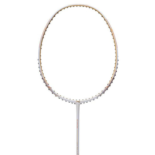 Li-Ning Wind Lite 700 II Unstrung Badminton Racquet | White/Gold