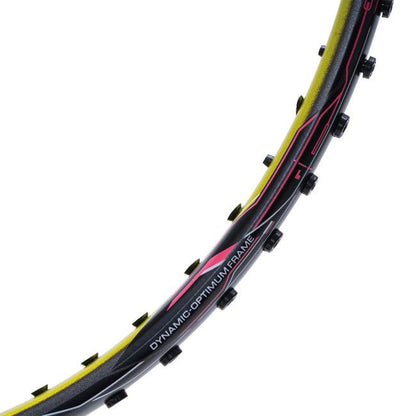 Li-Ning Wind Lite 700 II Unstrung Badminton Racquet | Dark Grey/Lime