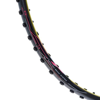 Li-Ning Wind Lite 700 II Unstrung Badminton Racquet | Dark Grey/Lime