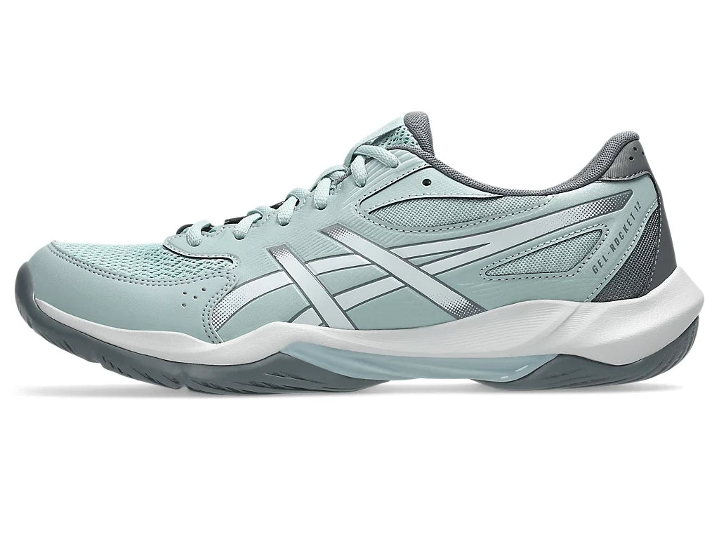 ASICS Gel Rocket 12 Badminton Shoe | Ocean Haze/Concrete