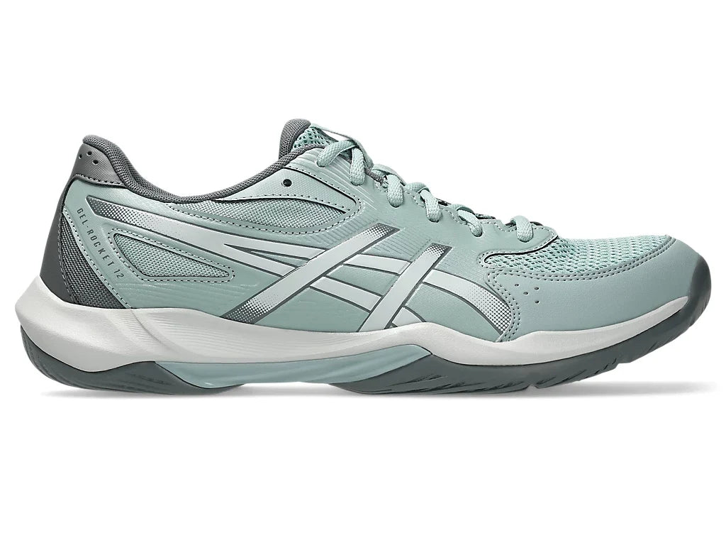 ASICS Gel Rocket 12 Badminton Shoe | Ocean Haze/Concrete
