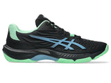 ASICS Court Control FF 4 Badminton Shoes (BLACK/SABA BLUE)