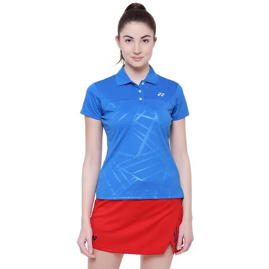 YONEX Women's T-Shirt Polo 20422EX - Infinite Blue – Classic Performance Polo for Active Women