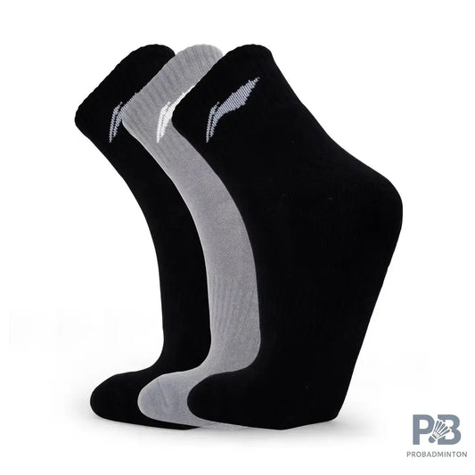 Li-Ning Badminton Socks (Pack of 3)