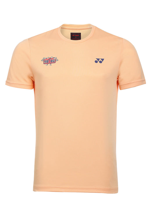 Yonex Badminton Tshirt Round Neck J 3053JR - Peach Fuzz