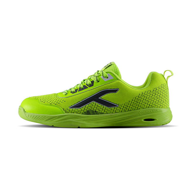 Hundred Court Flyer Badminton Shoe | LIME/DARK/GREY