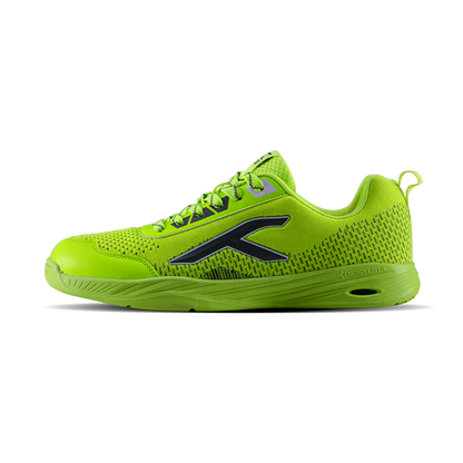 Hundred Court Flyer Badminton Shoe | LIME/DARK/GREY