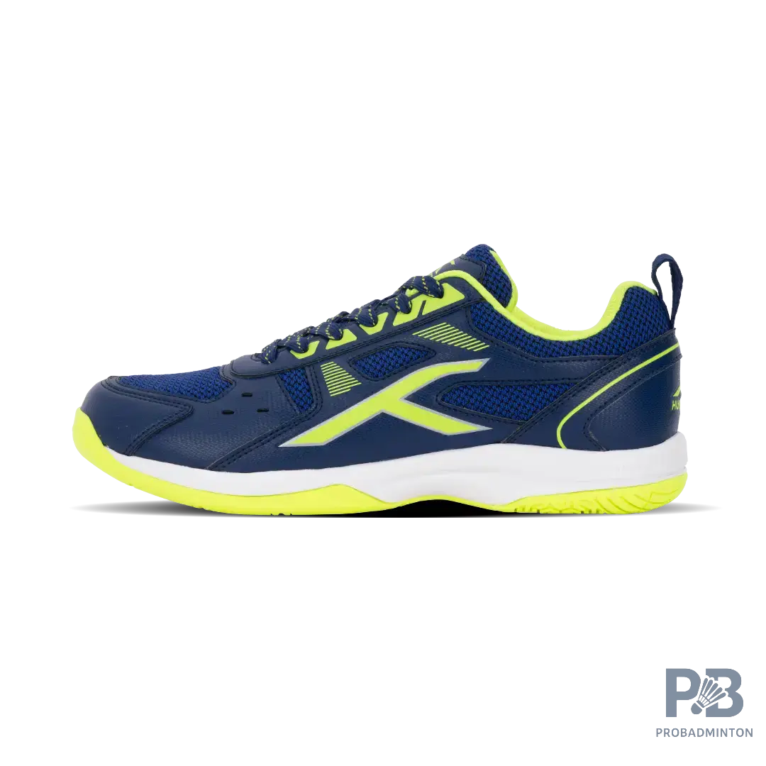 HUNDRED Raze Badminton Shoes - Non-Marking, X-Cushion Tech, Lightweight 327g (Assorted Colors)