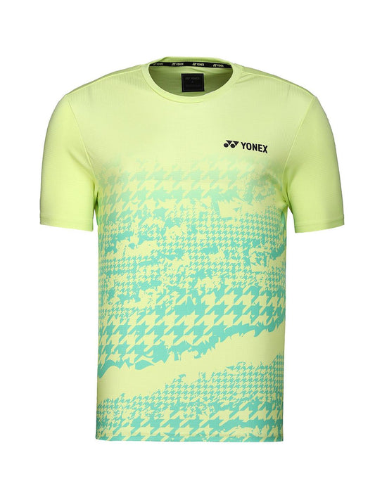 Yonex Badminton Tshirt Round Neck M 2991 -  Sunny Lime