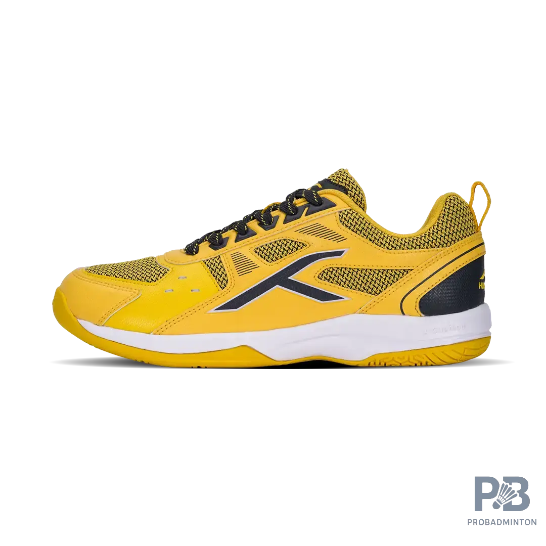 HUNDRED Raze Badminton Shoes - Non-Marking, X-Cushion Tech, Lightweight 327g (Assorted Colors)