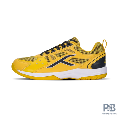 HUNDRED Raze Badminton Shoes - Non-Marking, X-Cushion Tech, Lightweight 327g (Assorted Colors)