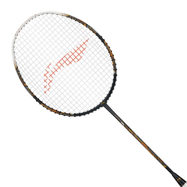 Li-Ning Air Force 77 - G3 Unstrung Badminton Racket | Dark Grey/White/Gold