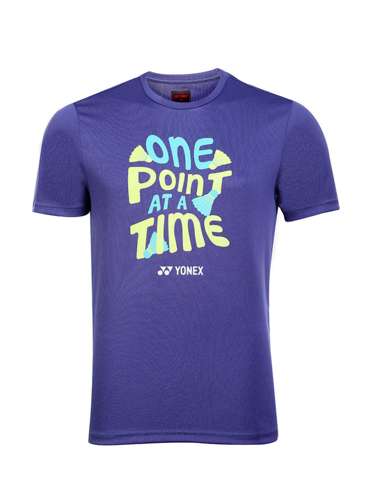 Yonex Badminton Tshirt Round Neck M 3047 - Skipper Blue