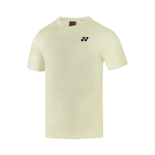 Yonex Badminton Tshirt Round Neck M 3108 - Pastel Yellow