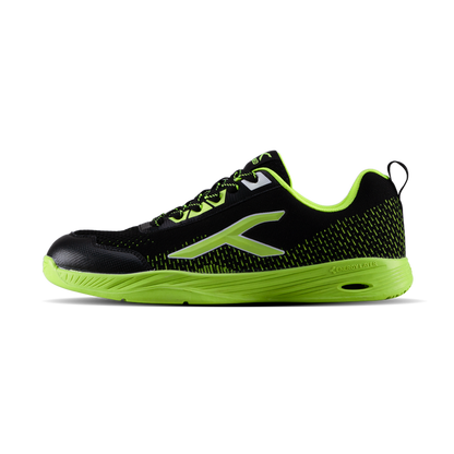Hundred Court Flyer Badminton Shoe | BLACK/LIME