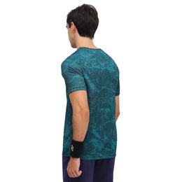YONEX T Shirt Round Neck 2963 - Teal Green – Premium Breathable Tee for Badminton & Tennis Players